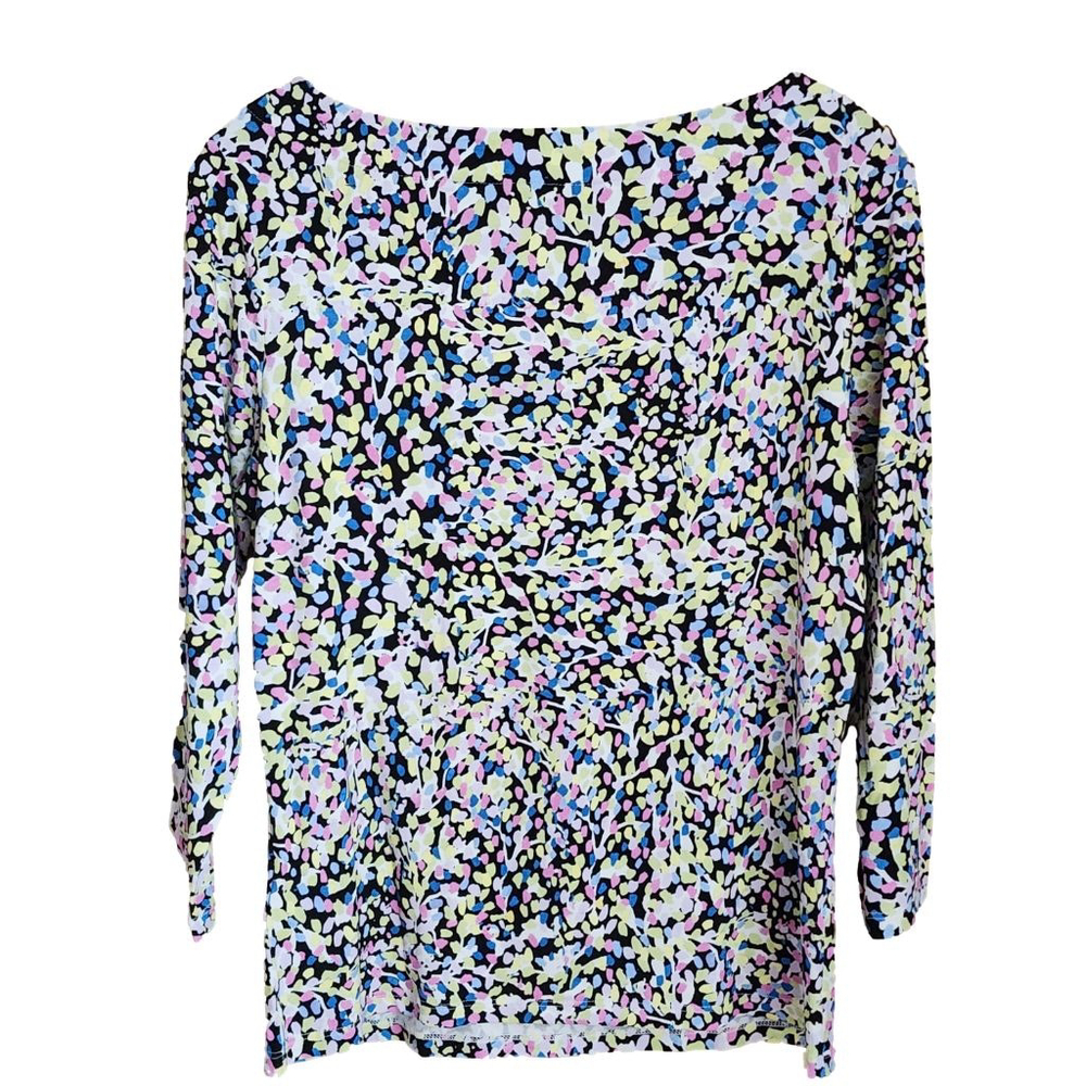 TED BAKER Normma Half Sleeve Fleck Tee M Multi-color - Picture 5 of 8